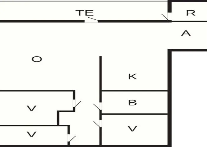Hébergement de vacances 6 Person In Knebel-by Traum Knebel